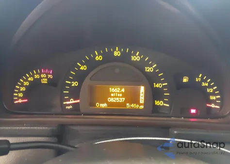 2002 Mercedes-Benz C 240 из США, поврежденный, VIN WDBRF61J02F258050